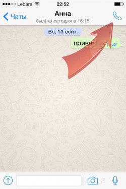 WhatsApp для iPhone